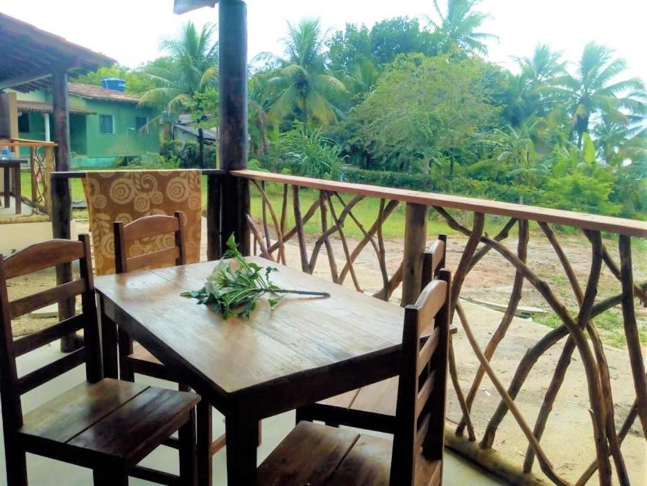 Paraiso Da Falesia Em Cumuruxatiba Com Vista Excepcional Para O Mar别墅 外观 照片