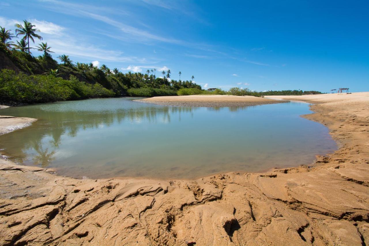 Paraiso Da Falesia Em Cumuruxatiba Com Vista Excepcional Para O Mar别墅 外观 照片